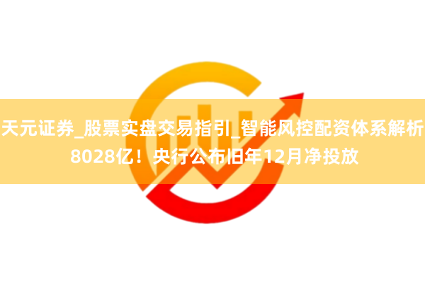 天元证券_股票实盘交易指引_智能风控配资体系解析 8028亿！央行公布旧年12月净投放